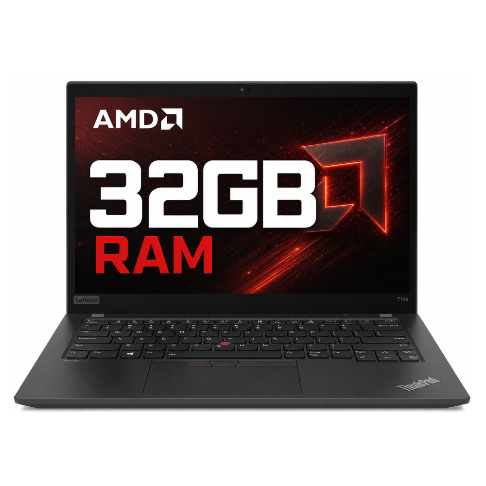 Lenovo Thinkpad T14s Ryzen 7 Pro 4750U 32GB Ram 256GB