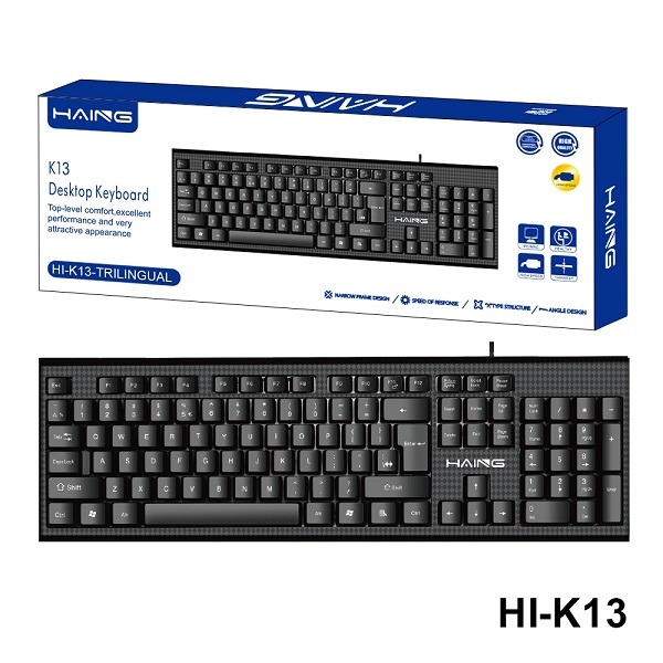 HAING K13 Desktop Wired Keyboard